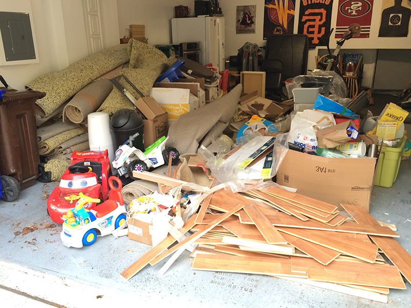 What services are included in residential junk removal
