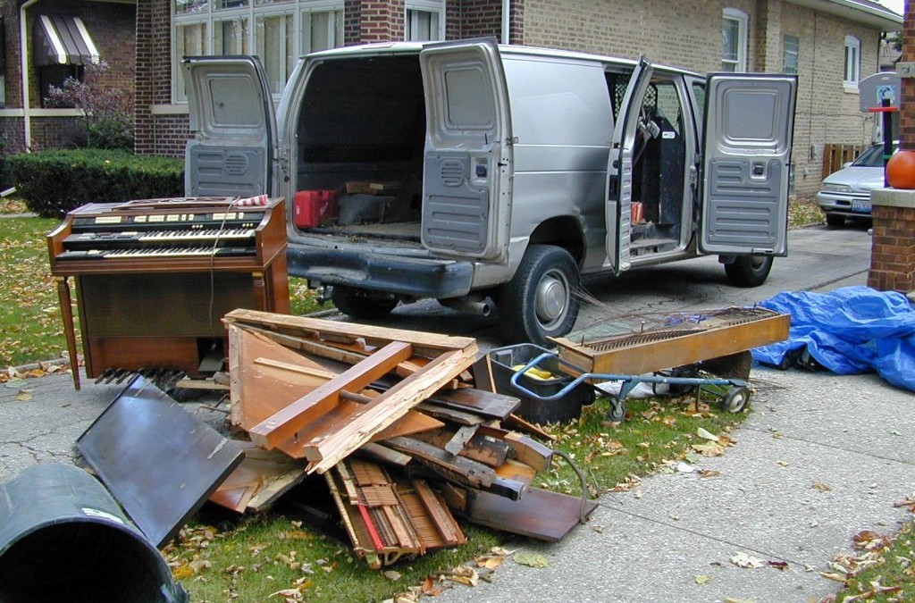 What can a junk removal company take?
